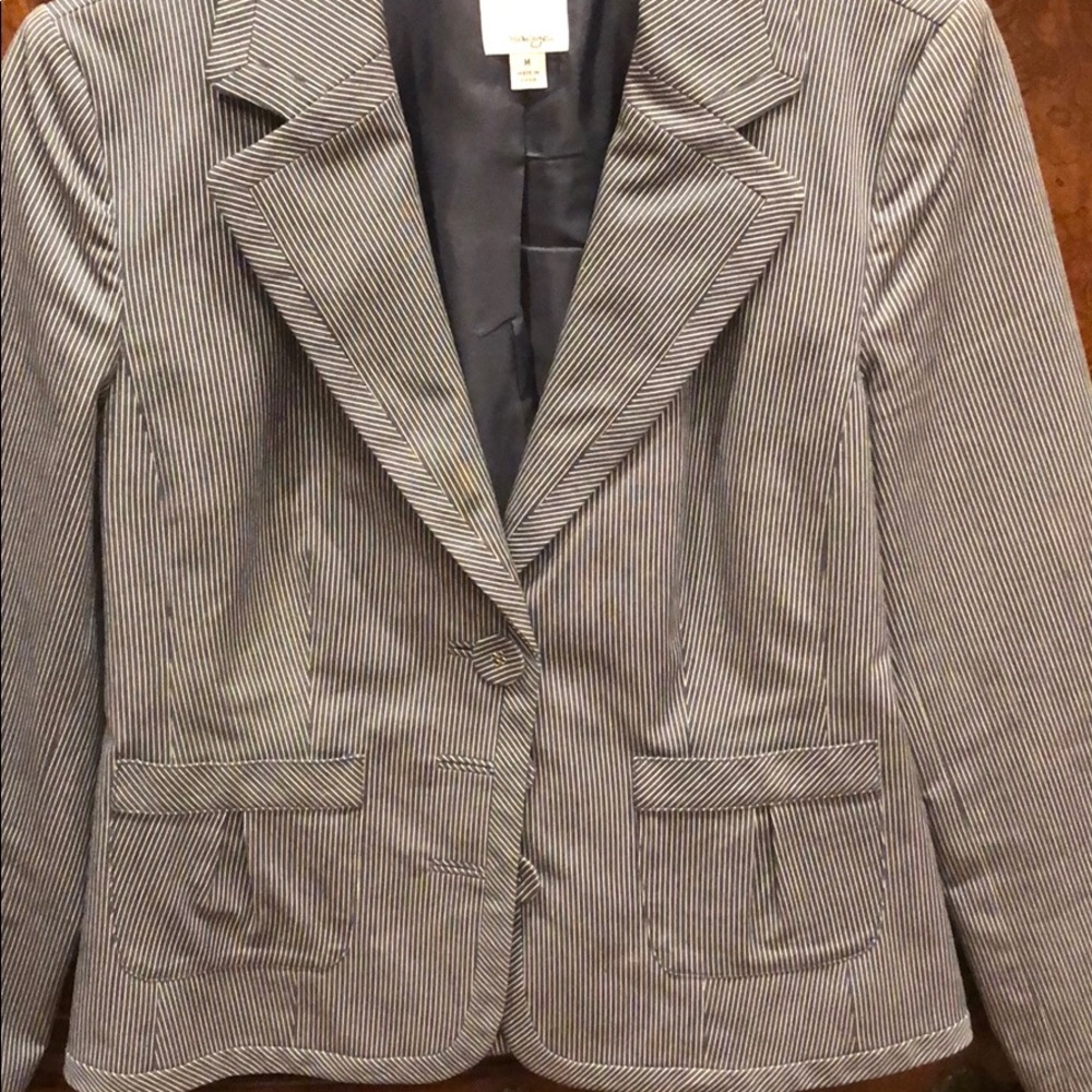 Pin stripped blazer